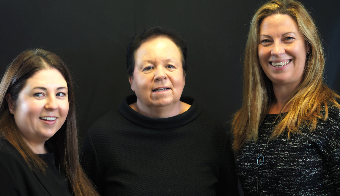 Elaine, Geraldine & Jennifer